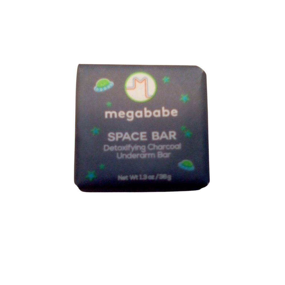 megababe Space Bar Detoxifying Charcoal Underarm Bar Travel Size